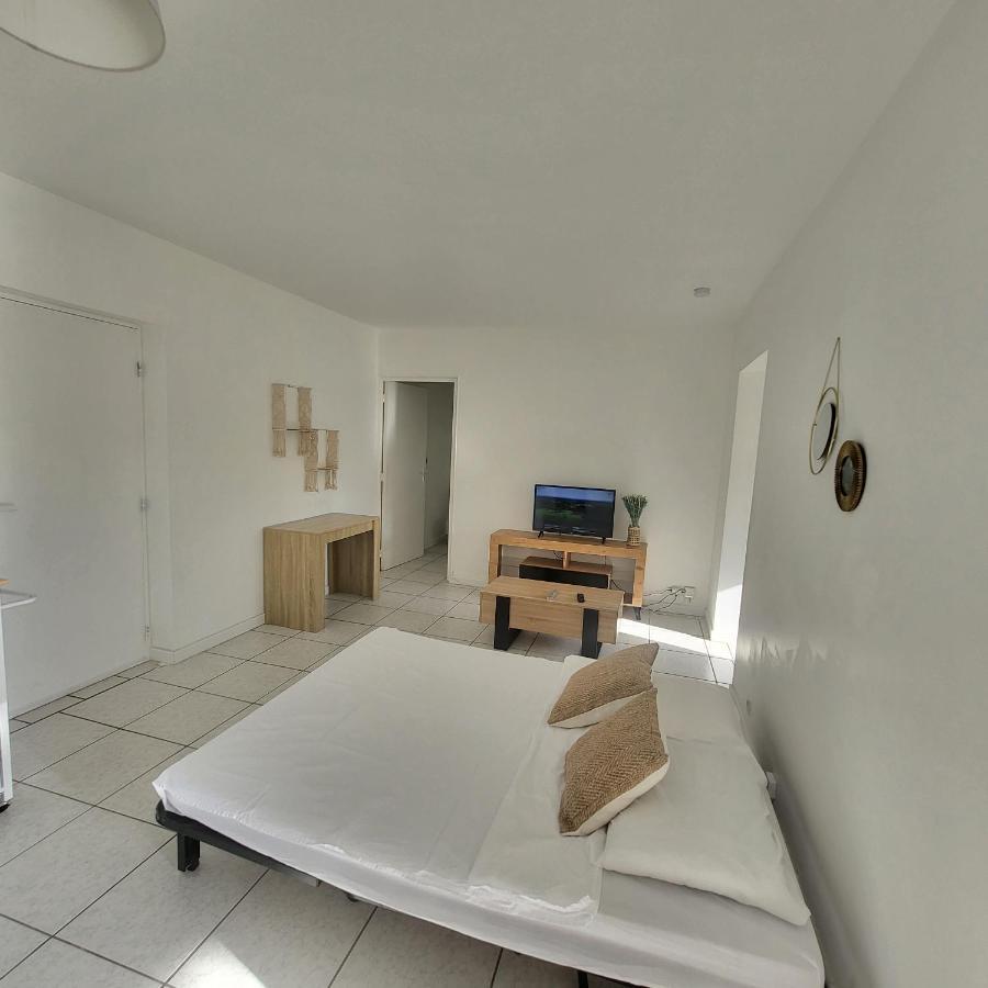 Bel Appartement Avec Jardin De 30M2 , Climatise Avec Parking Et Arrivee Autonome Cabestany Exterior photo
